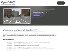 Tablet Screenshot of opendrive.org